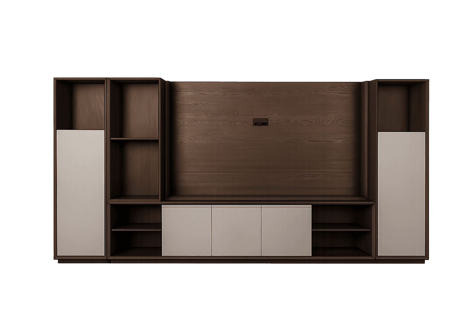 Modular TV Cabinet Wall Unit (1+1+2+3+4) — view 1.