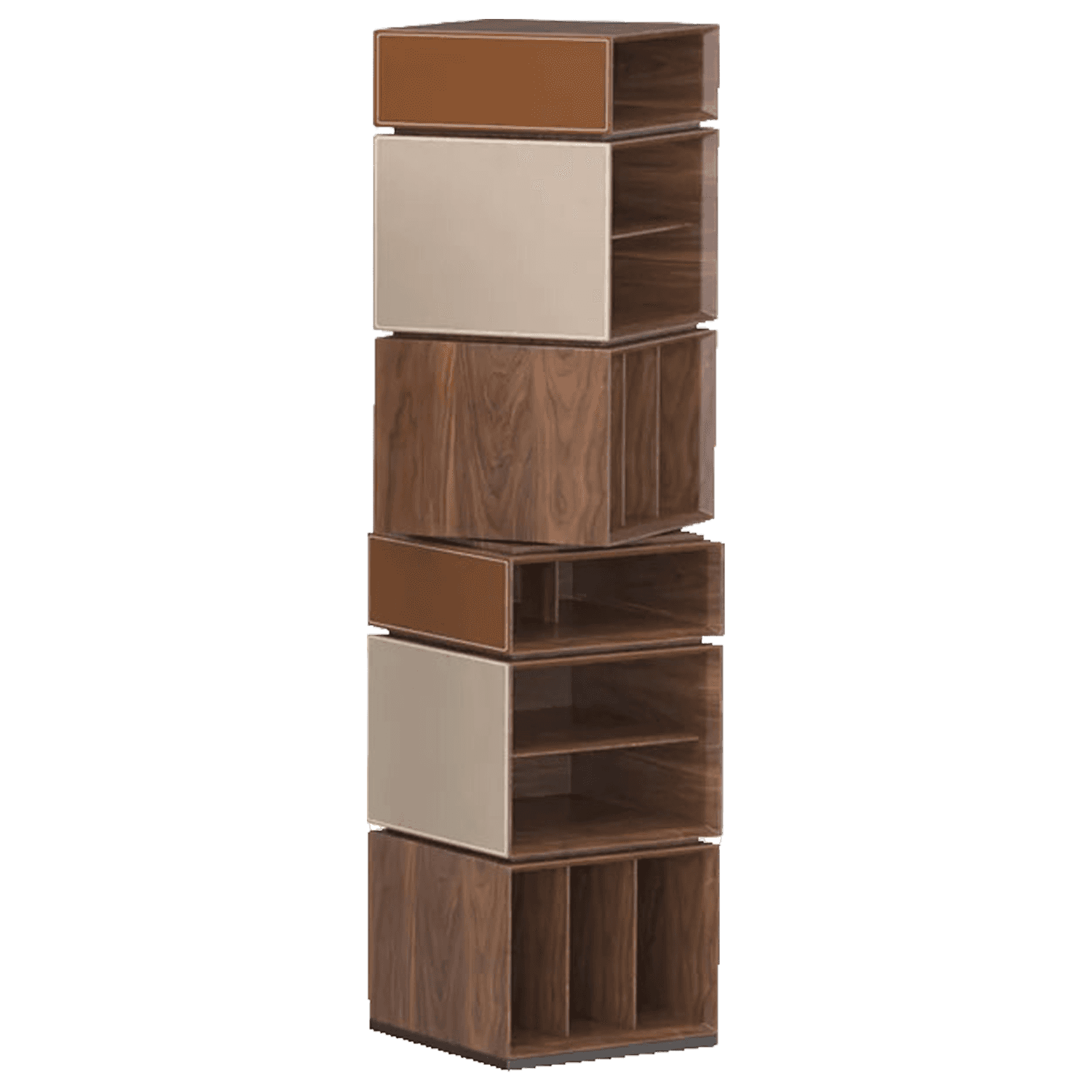 Stacked Column Book Cabinet — view 2.