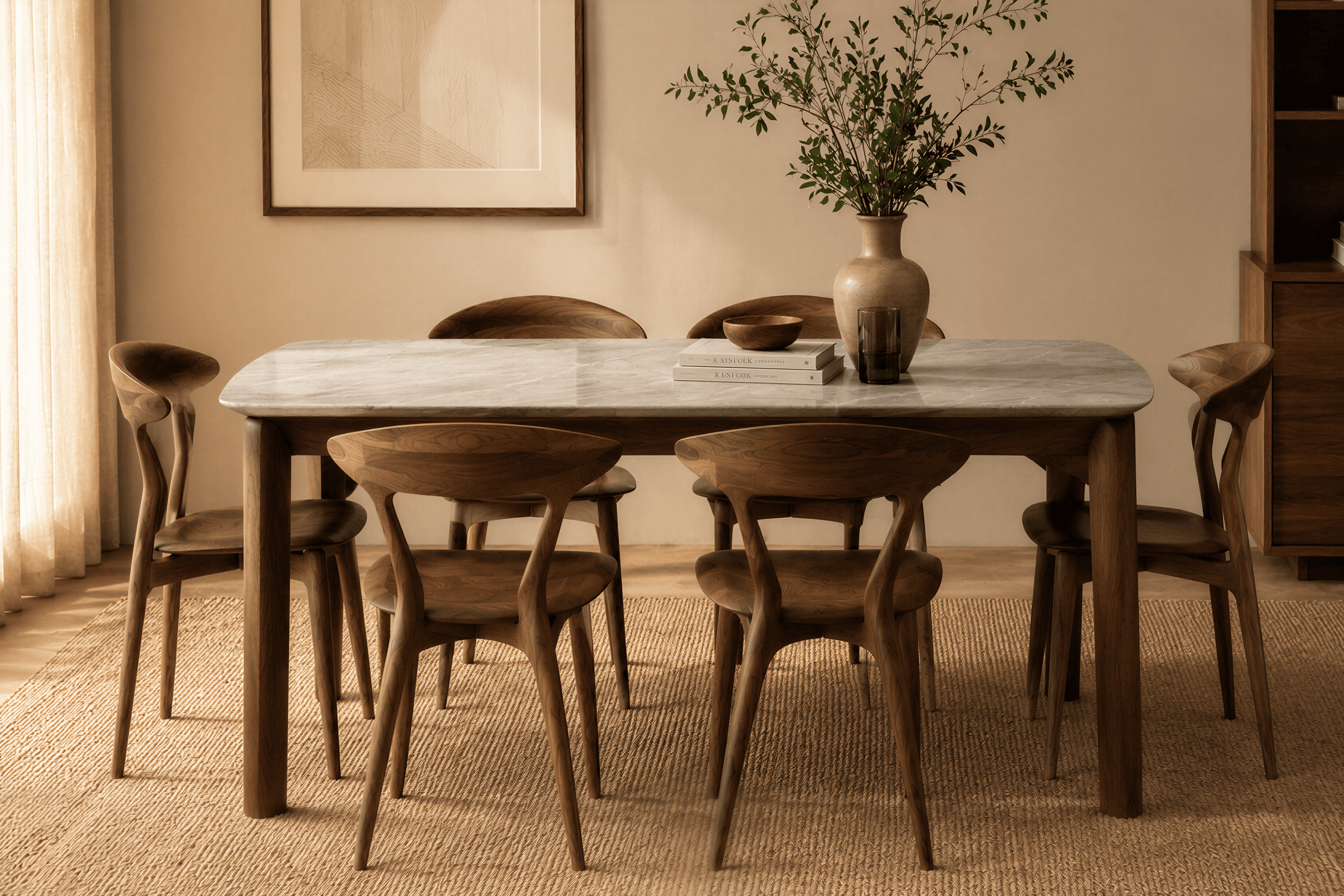 Dining — styled room sets.