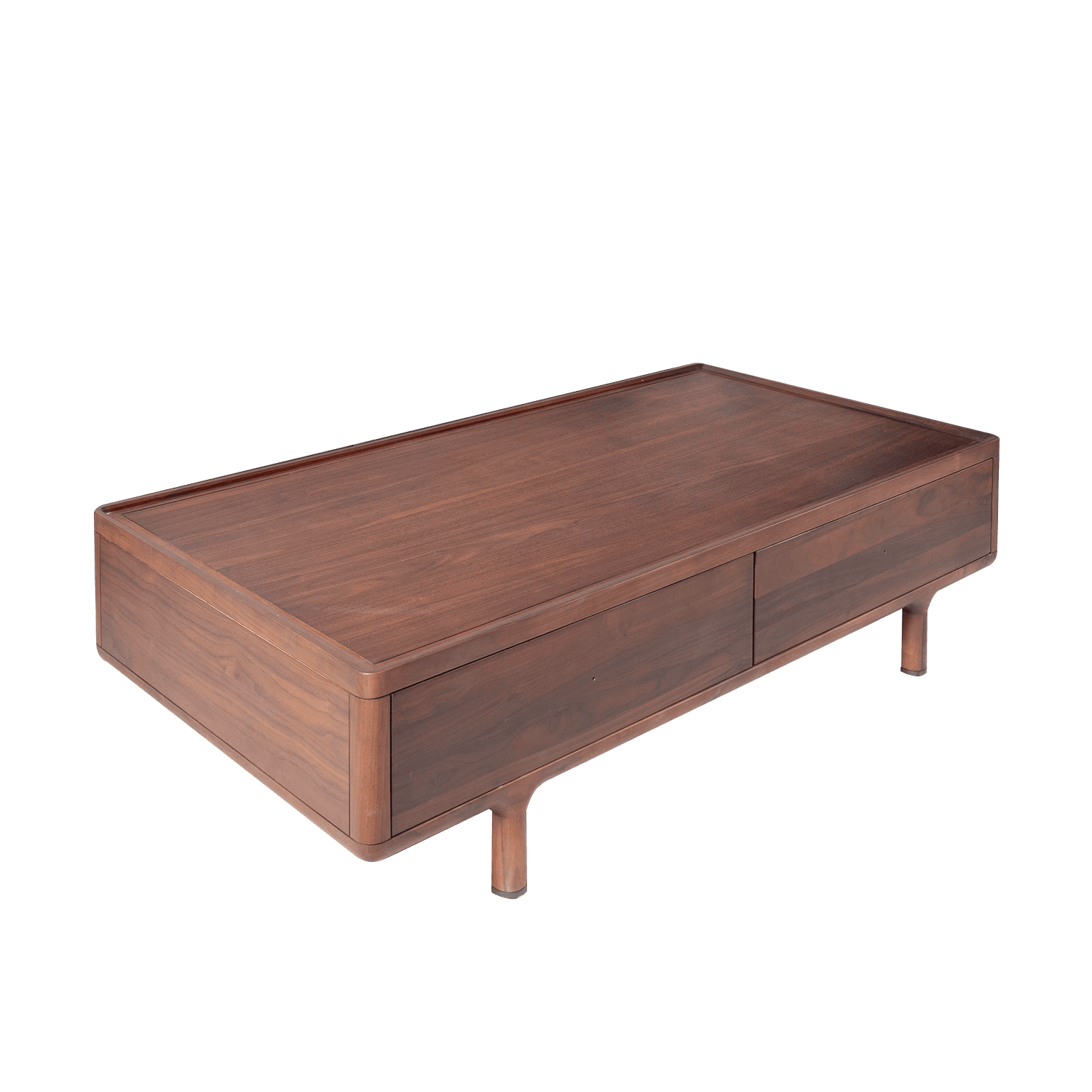 Solid Walnut Plank Coffee Table — Coffee table.