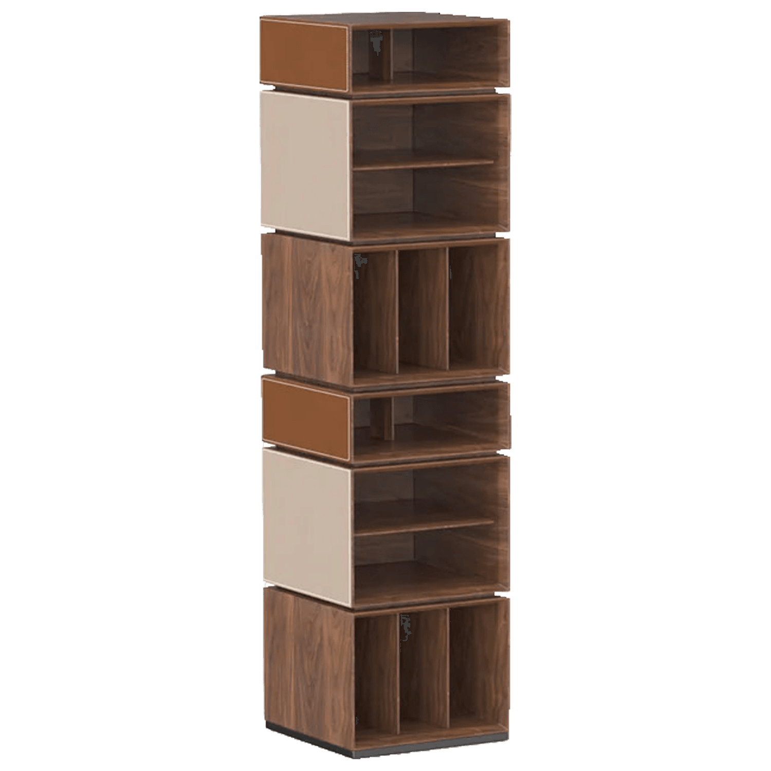 Stacked Column Book Cabinet — Bookcase.