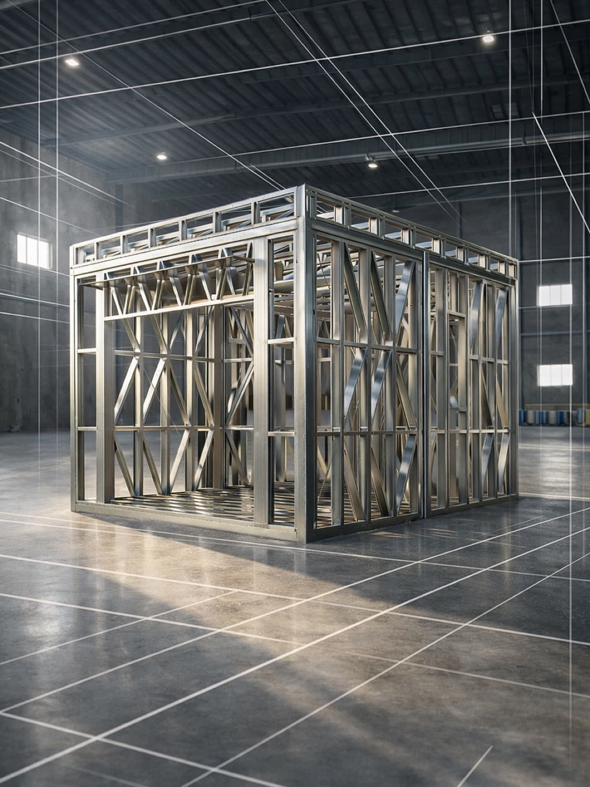 light-gauge-steel-frame-modular-home-fabrication